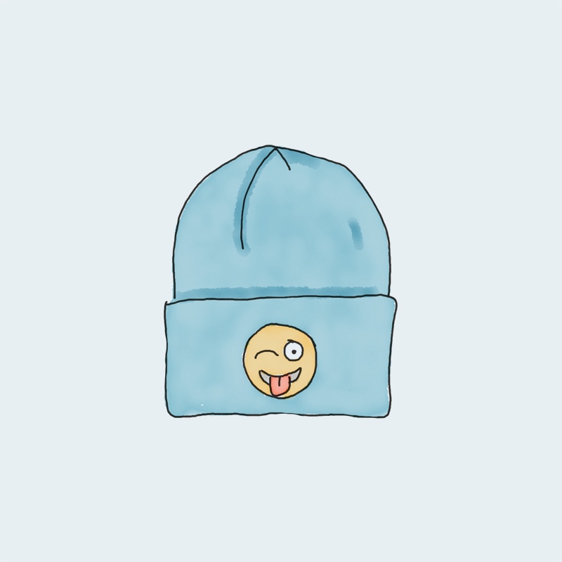 beanie with logo