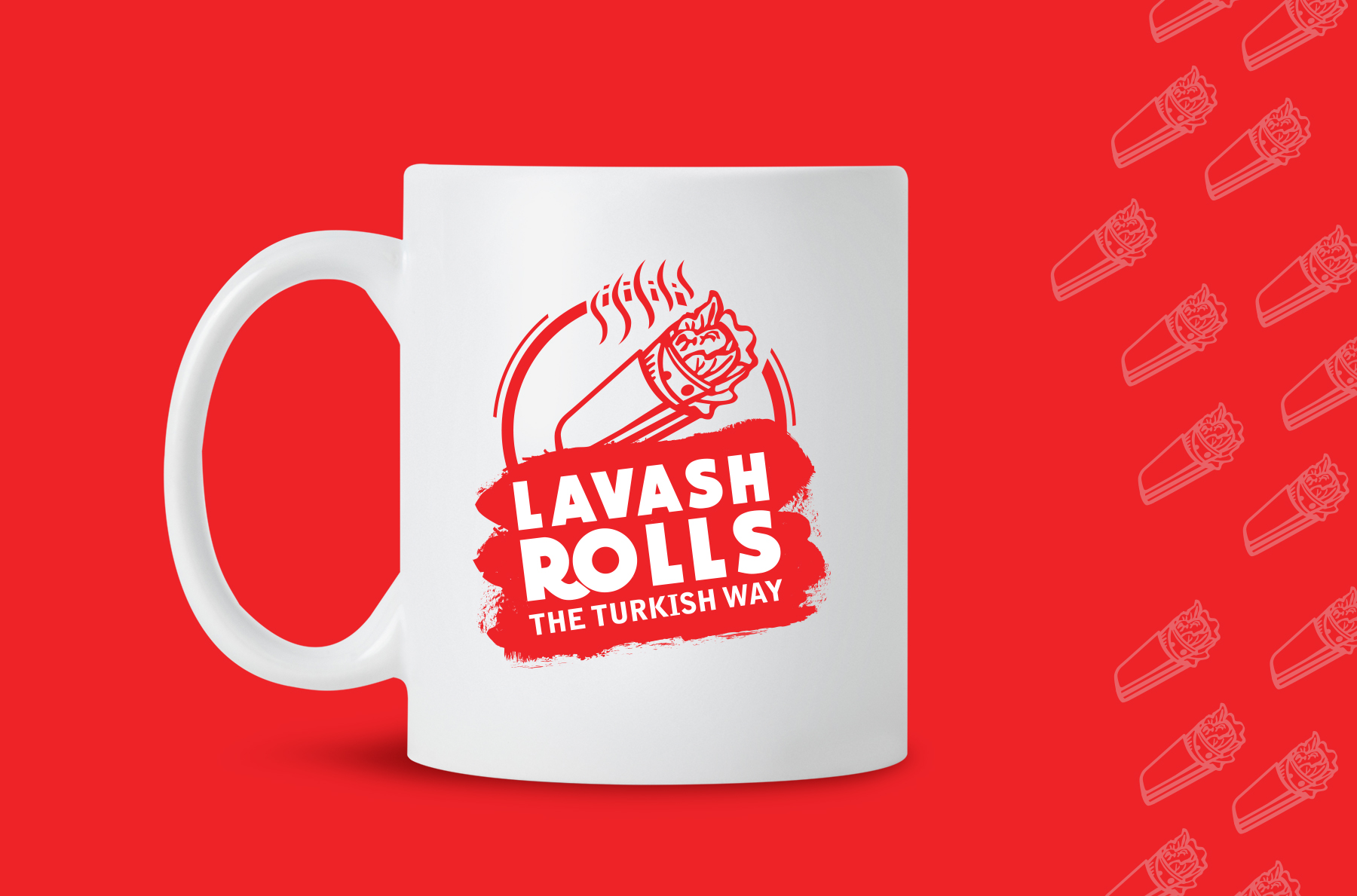 White mug cup mockup